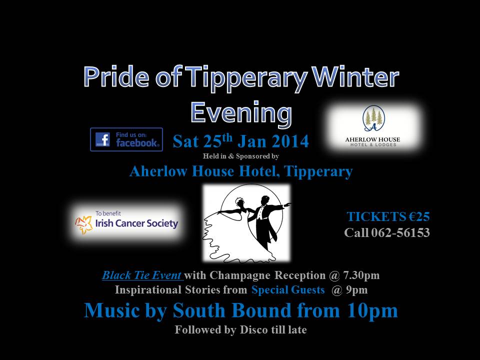 black tie irish cancer society